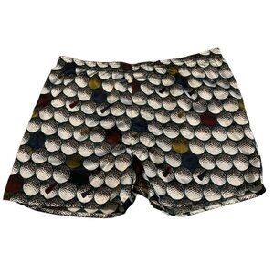 Vintage Novelty Golf Ball & Tee Print Boxer Shorts 100% Polyester M/M